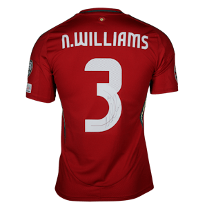 Neco Williams Wales jersey