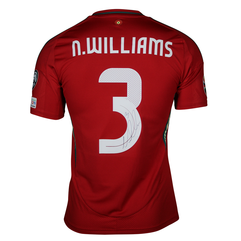 Neco Williams Wales jersey