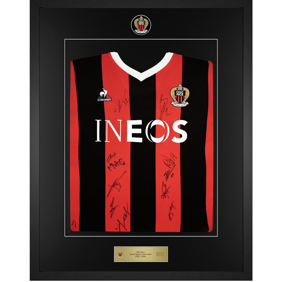 Framed Squad Signed Shirt
