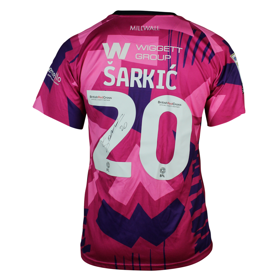 Matija Šarkić Millwall shirt