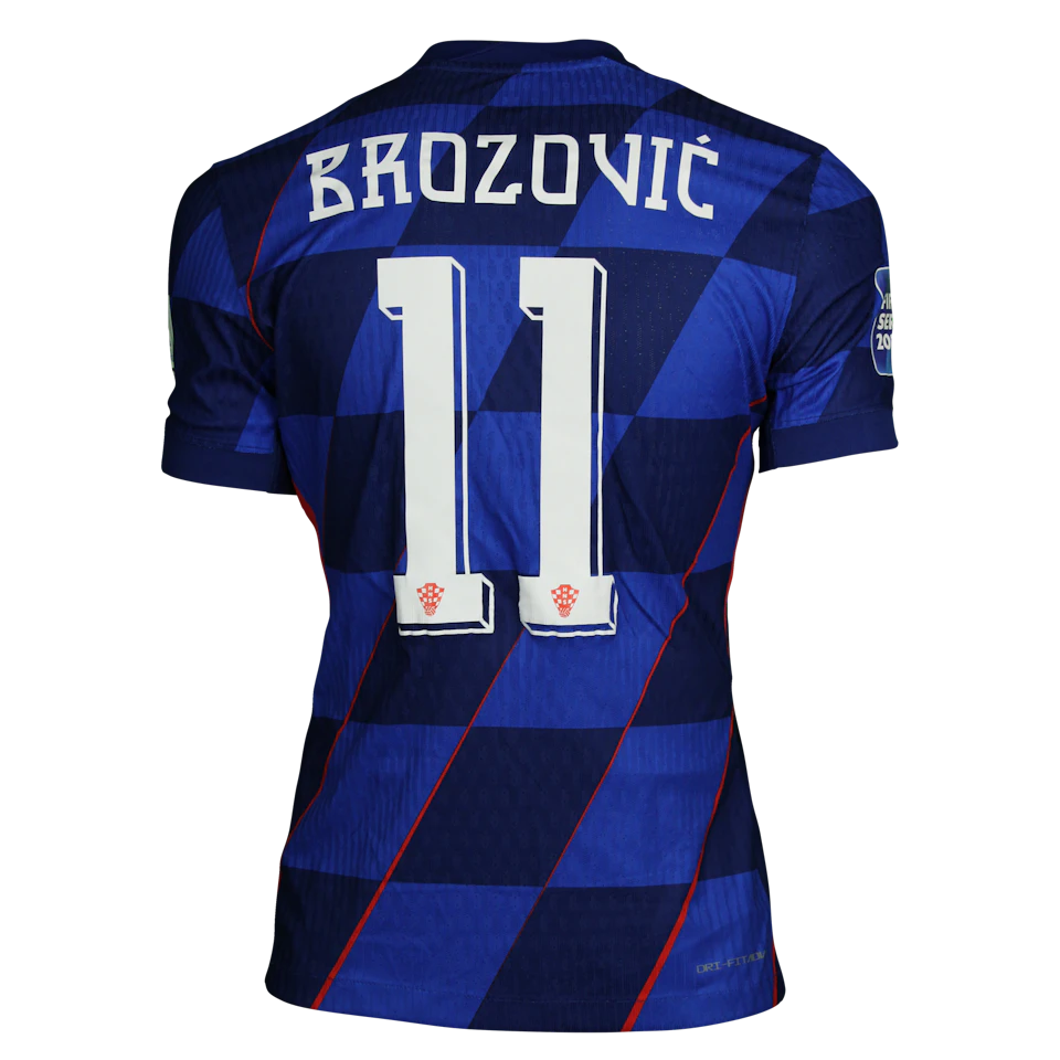 来自Croatia的Marcelo Brozović球衣