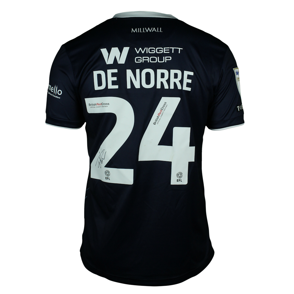 Casper De Norre Millwall shirt