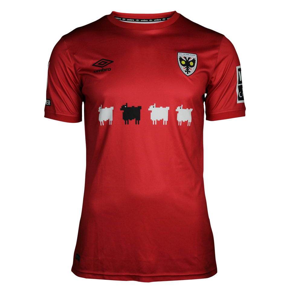 James Tilley AFC Wimbledon camisa.