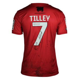 James Tilley AFC Wimbledon camisa.
