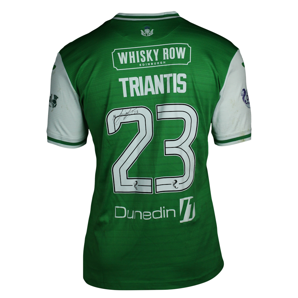 Nectarios Triantis Hibernian shirt