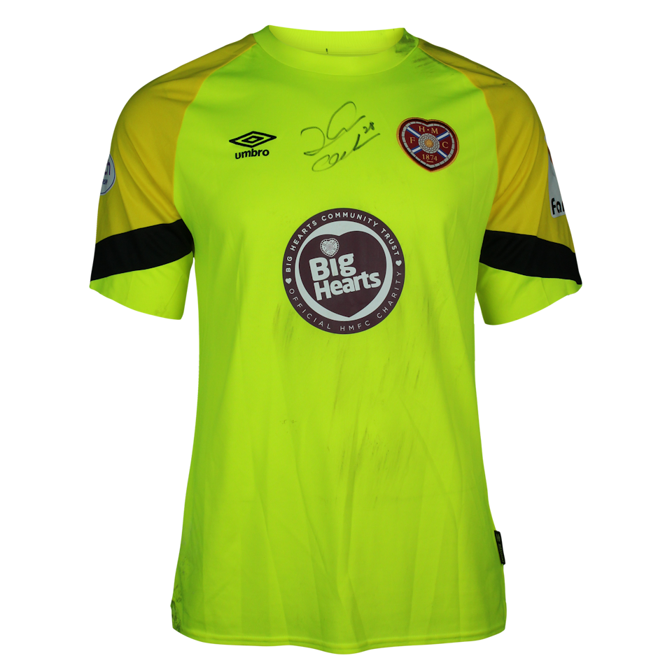 Zander Clark Heart of Midlothian shirt