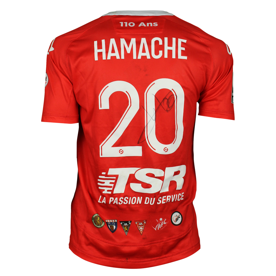 Ilyes Hamache Valenciennes FC shirt
