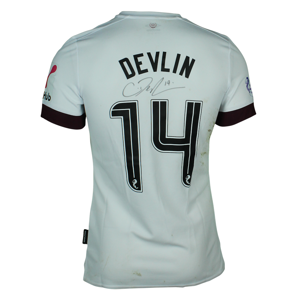 Cameron Devlin Heart of Midlothian jersey