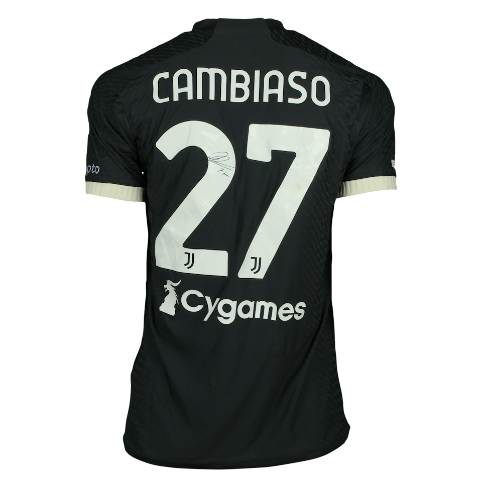 Andrea Cambiaso Juventus FC shirt