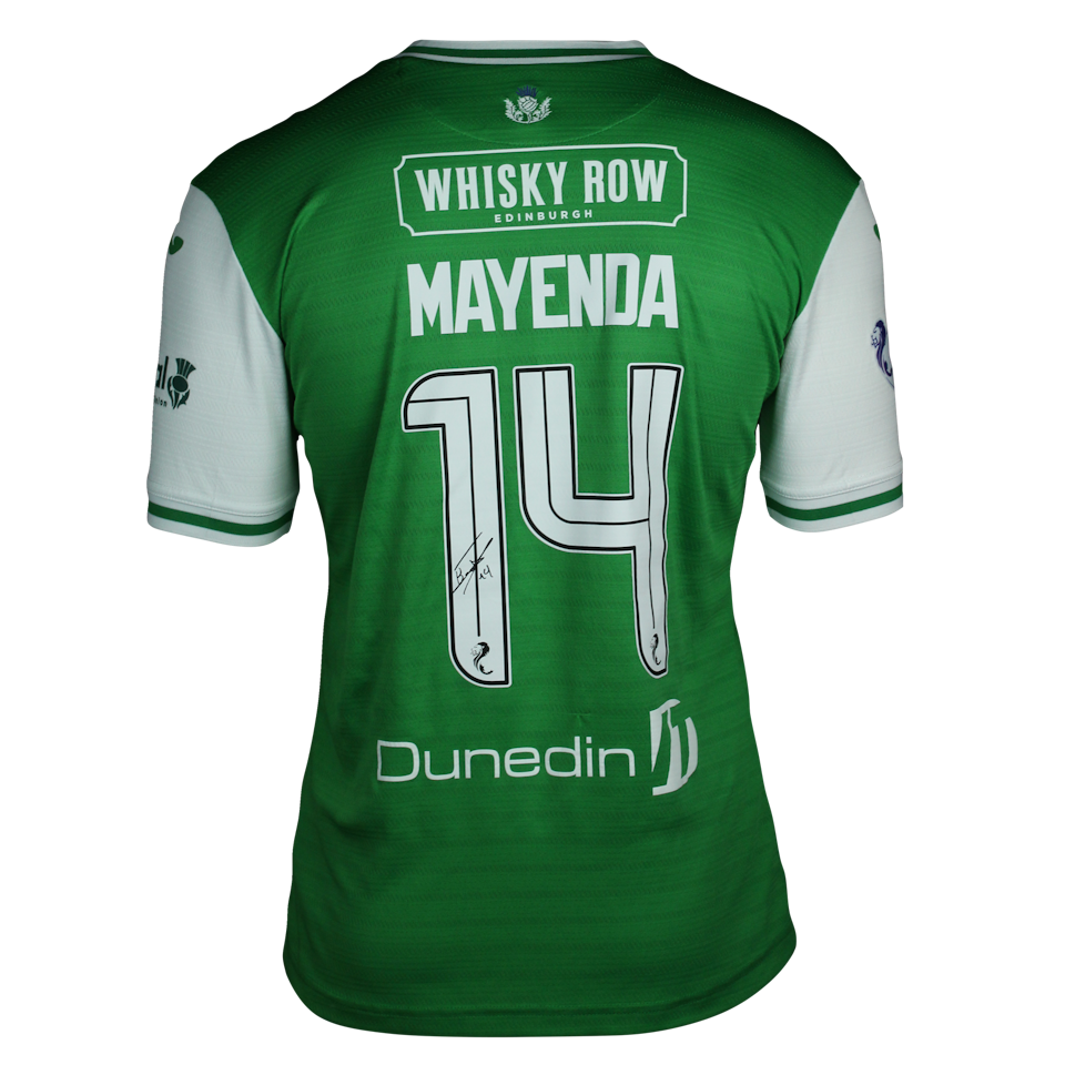 Eliezer Mayenda Dossou Hibernian shirt