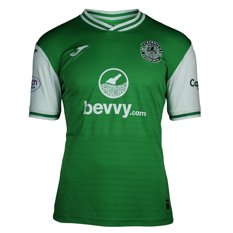 Eliezer Mayenda Dossou Hibernian shirt