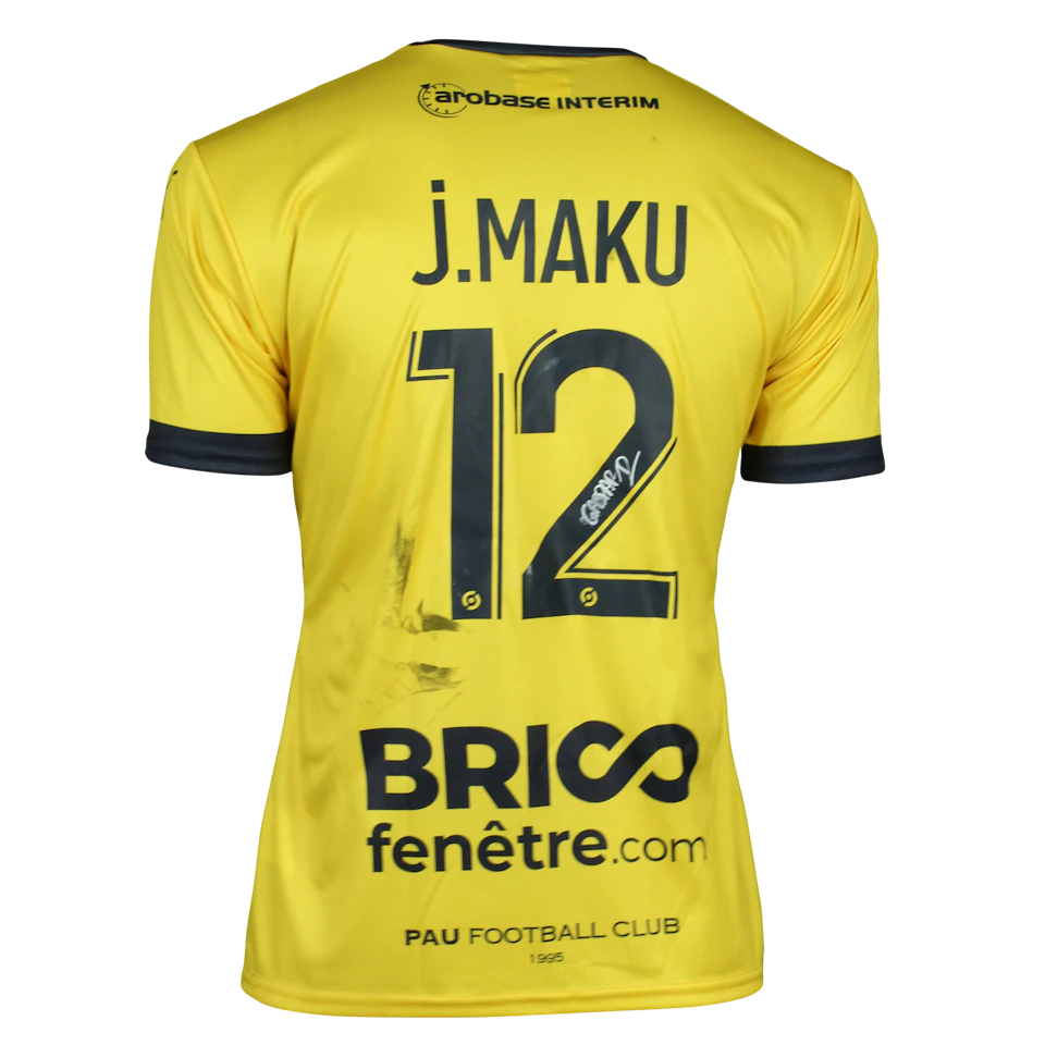 Jordy Gaspar Pau FC jersey