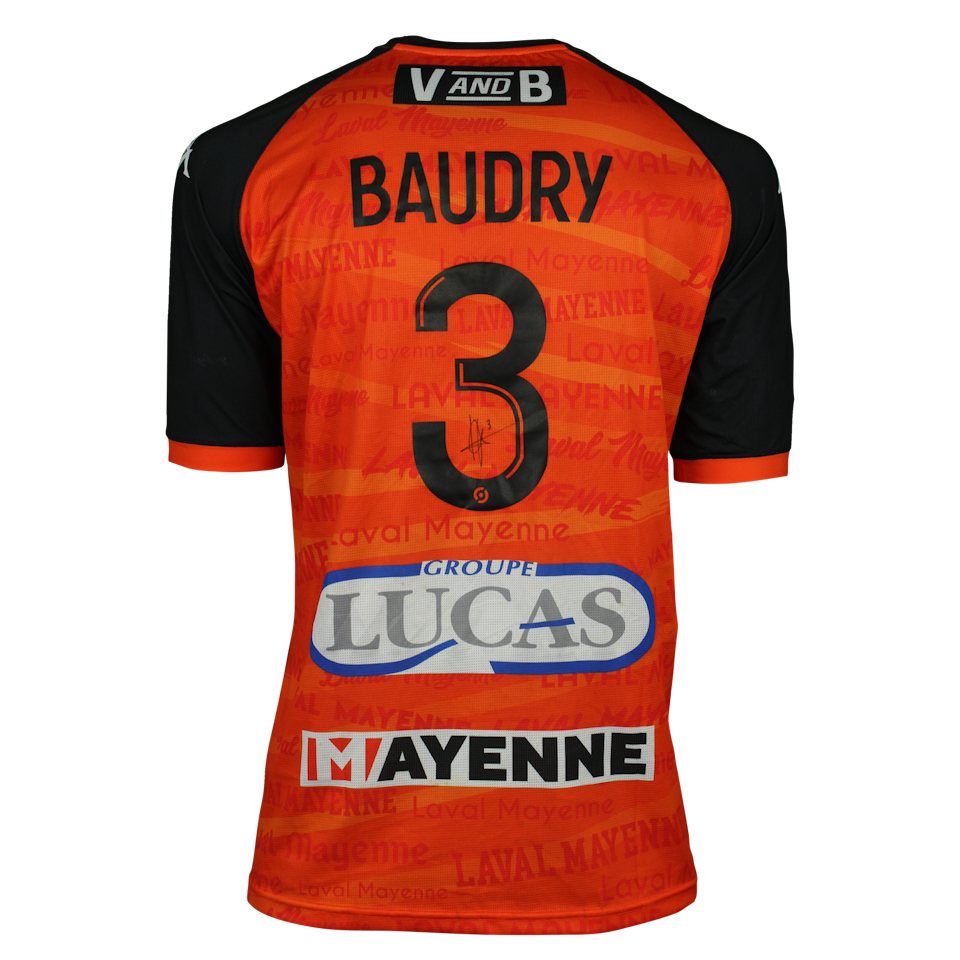 Maillot de Marvin Baudry (MI) (Stade Lavallois MFC)