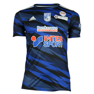 Maillot de Enzo Bardeli (USL Dunkerque)
