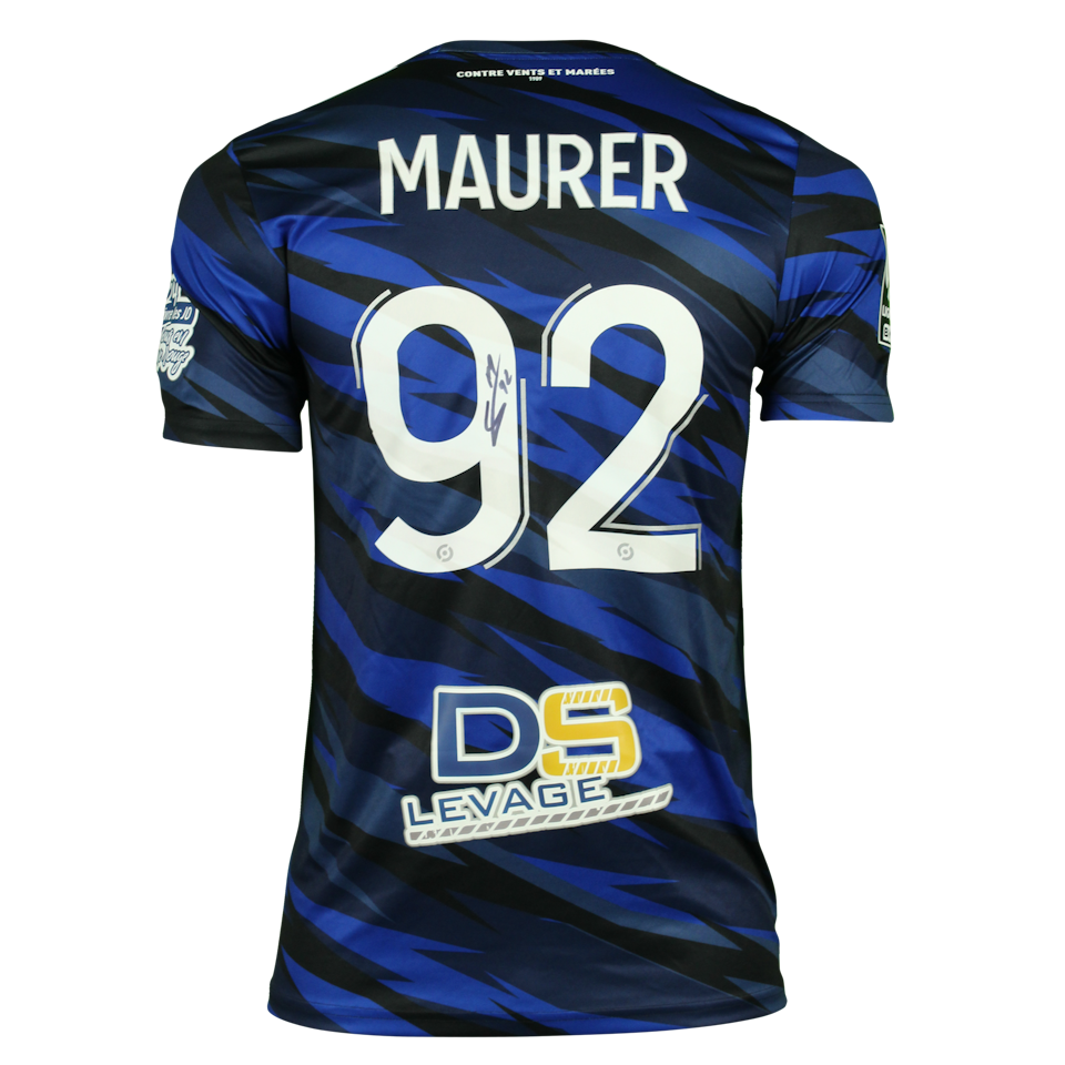 Aïman Maurer USL Dunkerque shirt