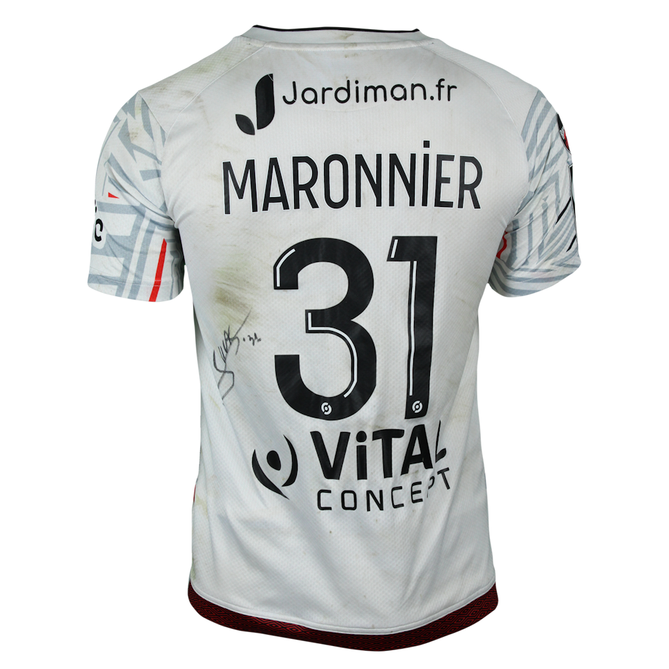 Maillot de Lucas Maronnier (En Avant Guingamp)