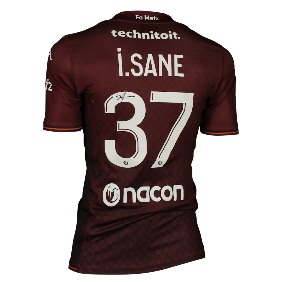 Ibou Sane  FC Metz jersey