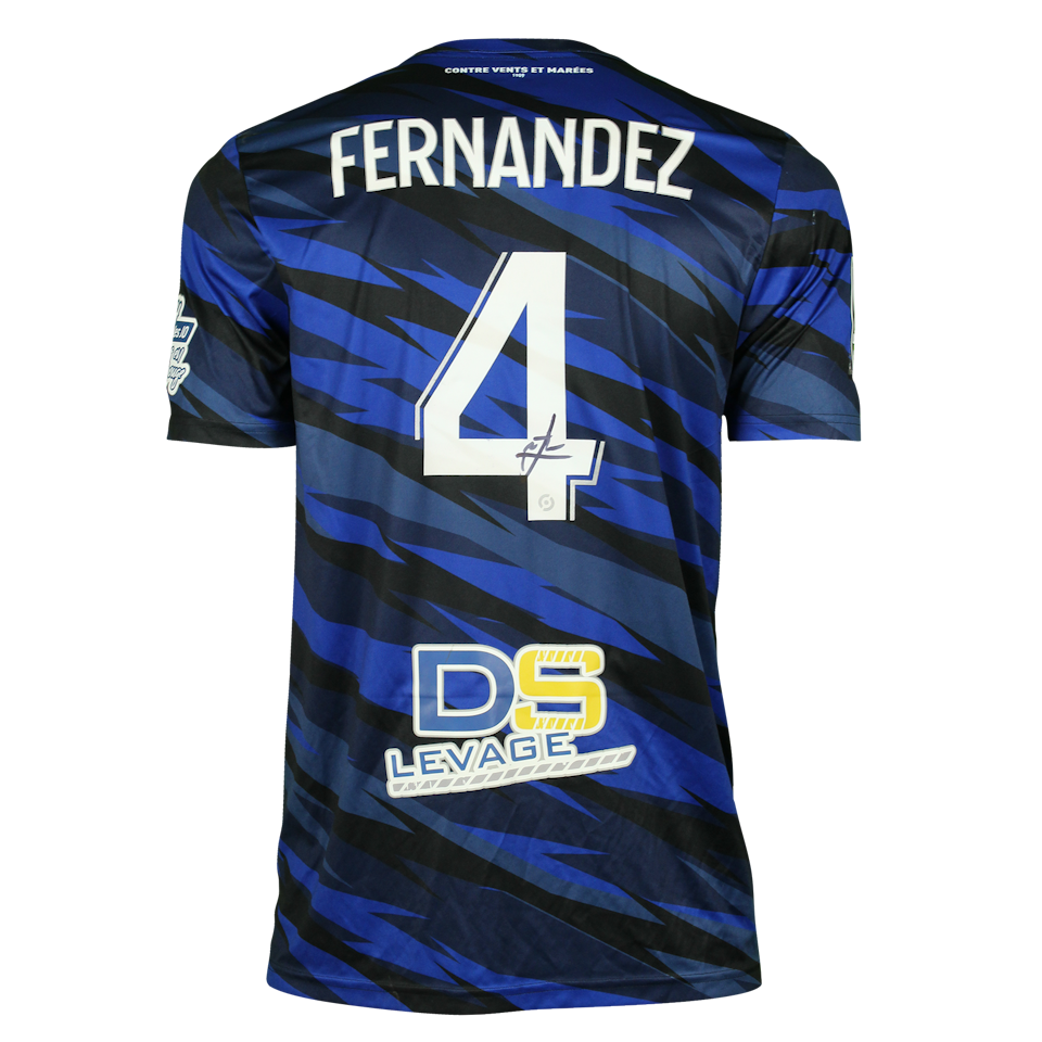 Nehemiah Fernandez Veliz USL Dunkerque jersey