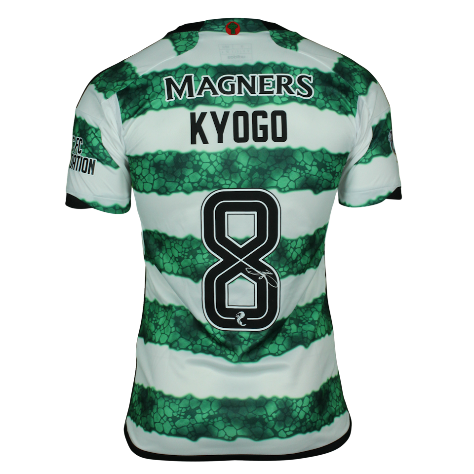 Celtic-Trikot von Kyogo Furuhashi