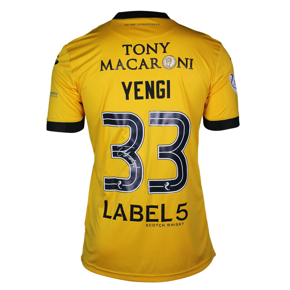 Tete Yengi Livingston jersey