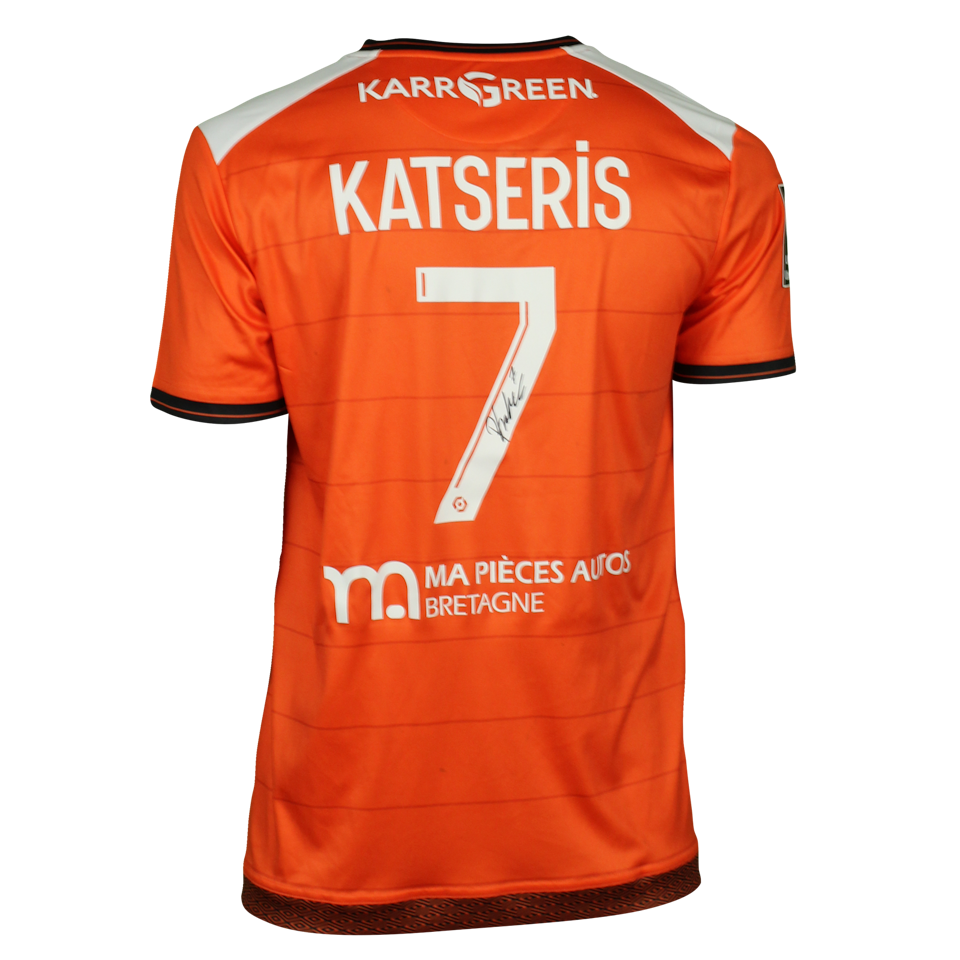Panos Katseris FC Lorient shirt