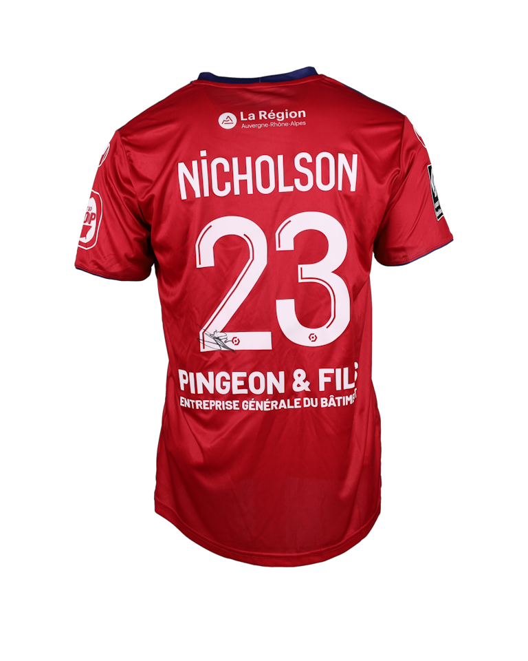 Maillot de Shamar Nicholson (Clermont Foot 63)