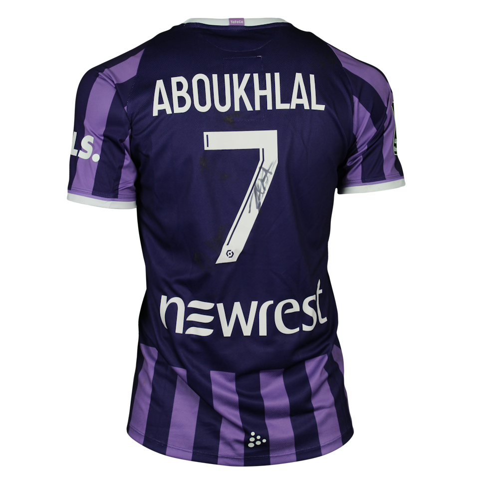 Maillot de Zakaria Aboukhlal (Toulouse FC)
