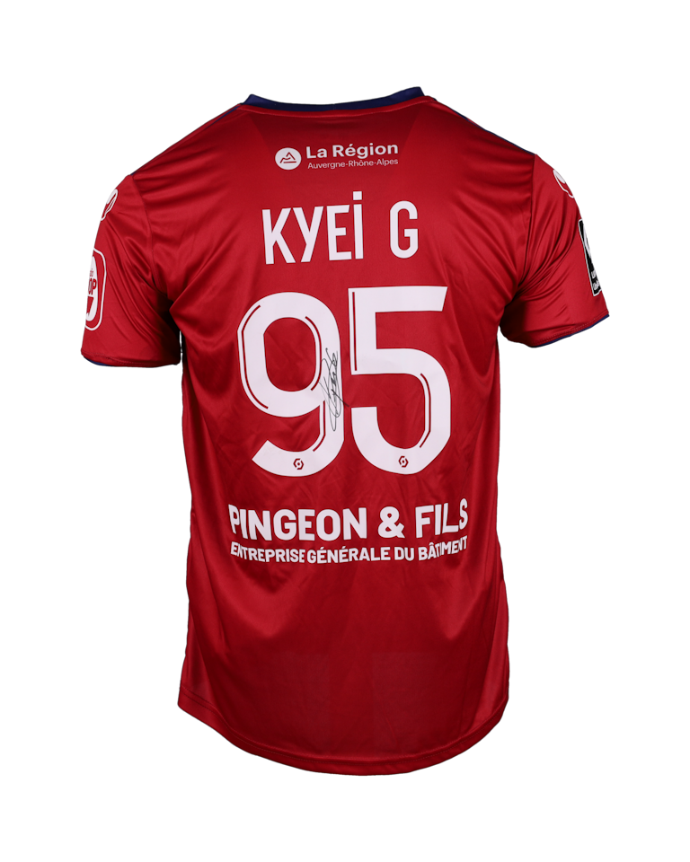 Maillot de Grejohn Kyei (Clermont Foot 63)