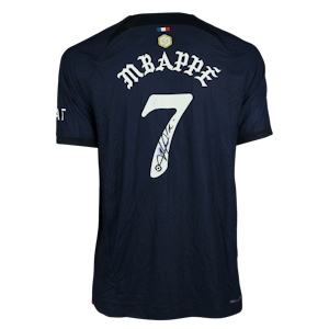 Kylian Mbappé  Paris Saint-Germain shirt