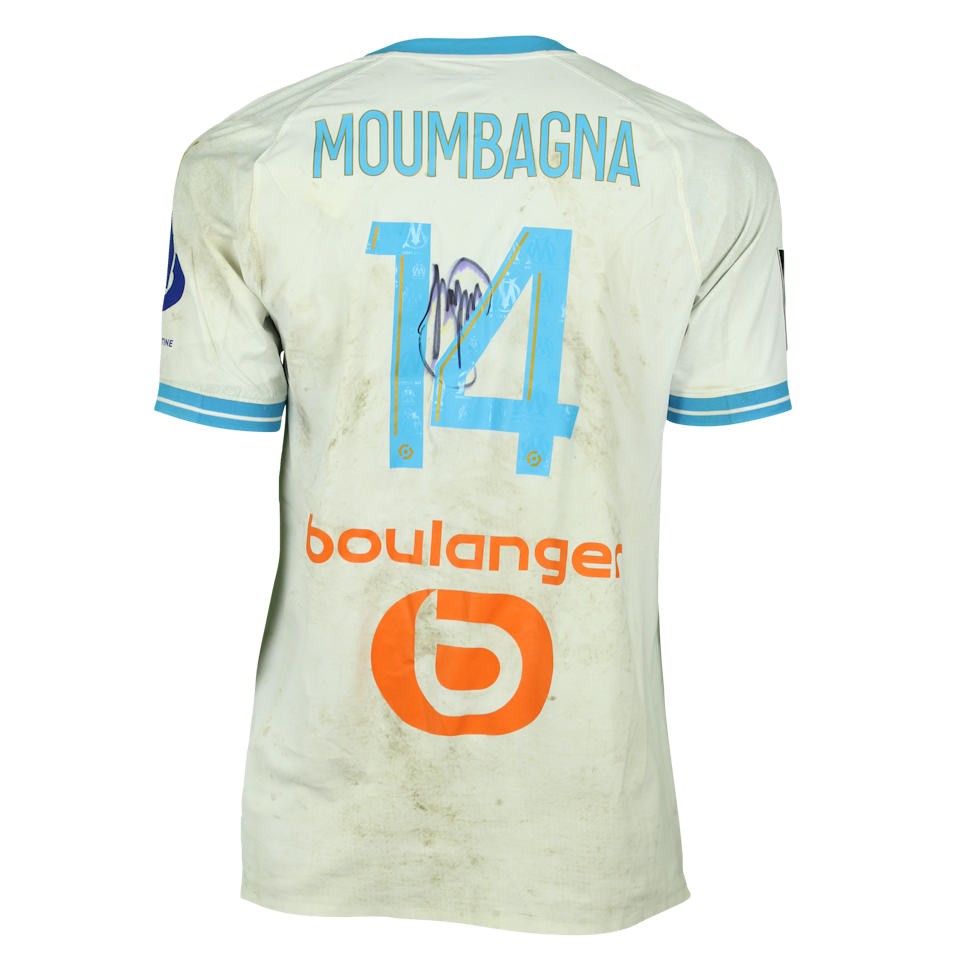 Faris Moumbagna Olympique de Marseille shirt
