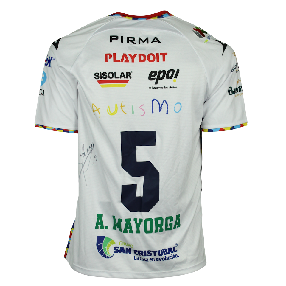 Manuel Alejandro Mayorga Almaráz Necaxa shirt