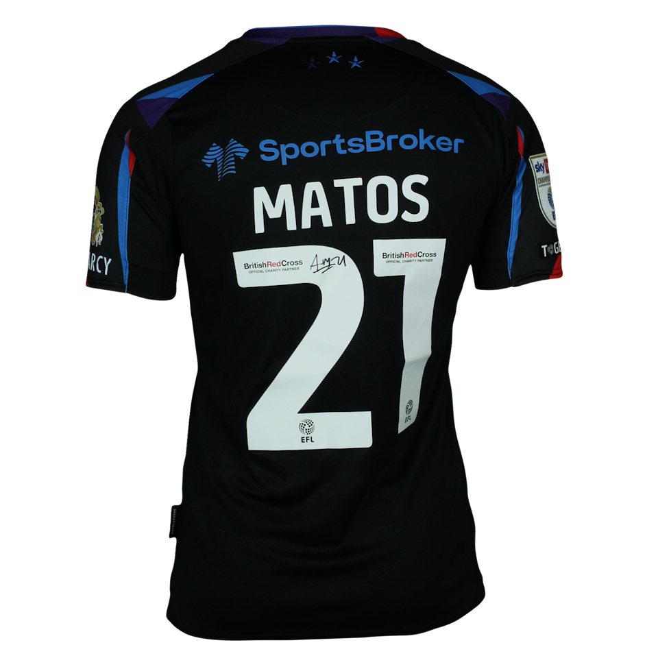 Alex Matos Huddersfield Town shirt