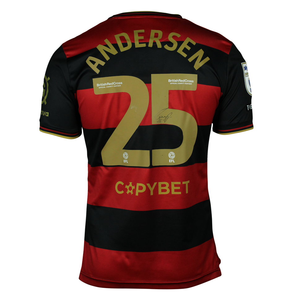 Lucas Andersen Queens Park Rangers camisa.