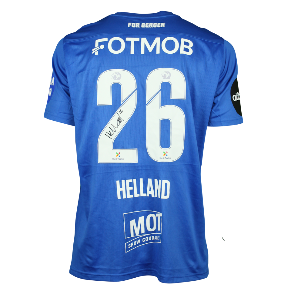Eivind Fauske Helland SK Brann jersey