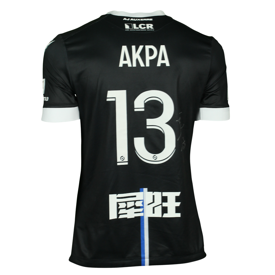 Clément Akpa AJ Auxerre jersey