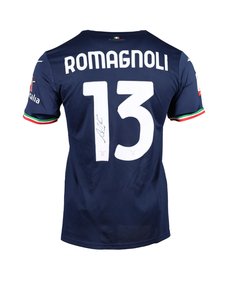 Alessio Romagnoli Lazio shirt