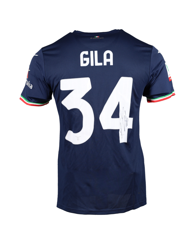 Mario Gila Fuentes Lazio shirt