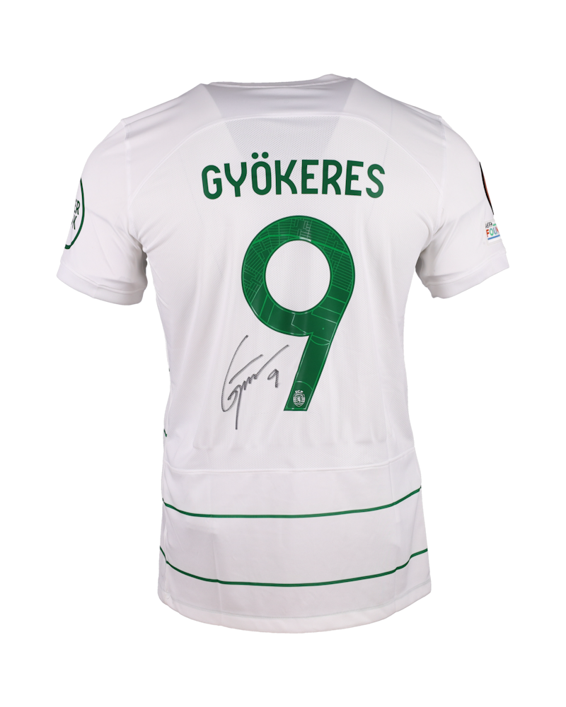 Viktor Gyökeres | Atalanta - Sporting CP | MatchWornShirt