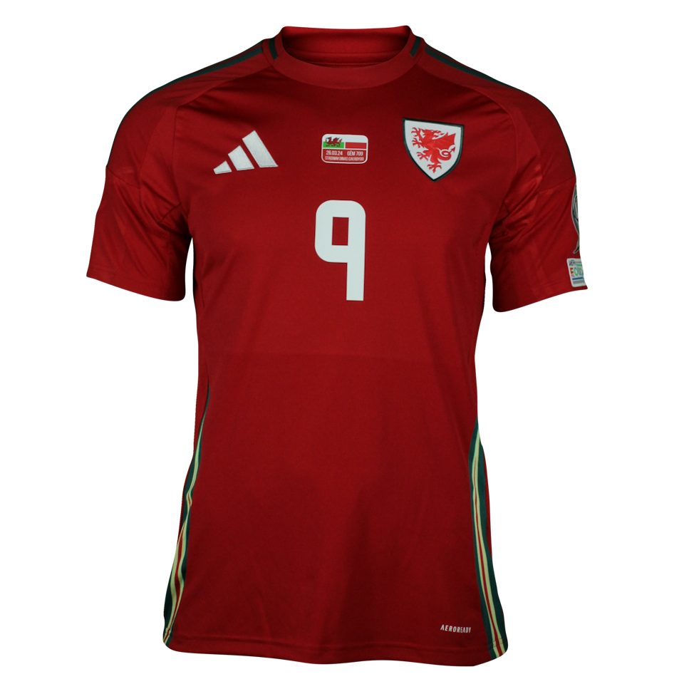 Brennan Johnson Wales camisa.