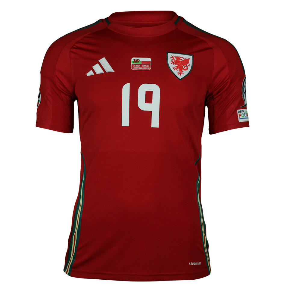Jay Dasilva Wales jersey