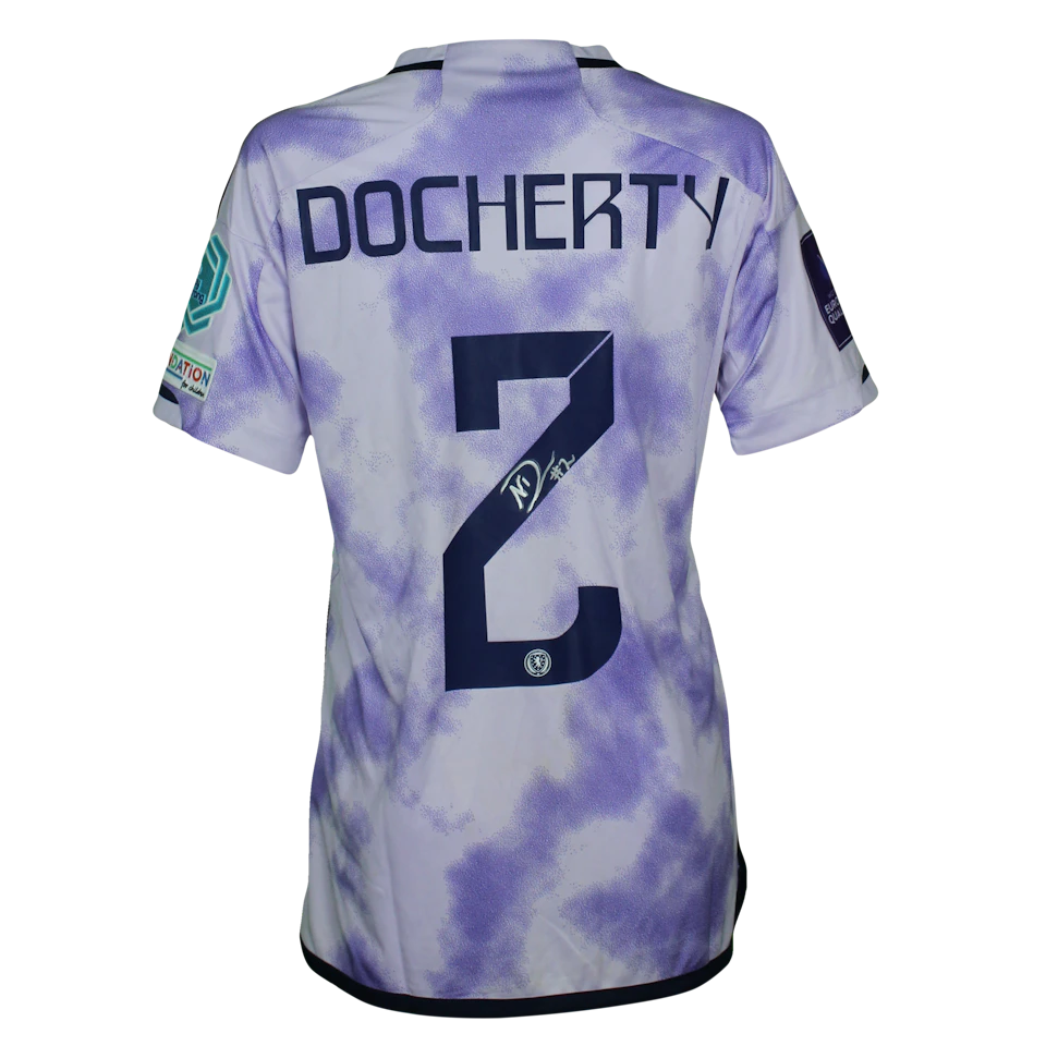 Nicola Docherty Scotland W camisa.