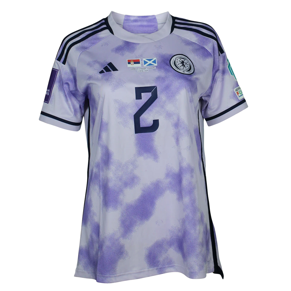 Nicola Docherty Scotland W camisa.