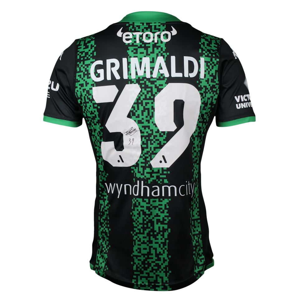 Matthew Grimaldi Western United jersey