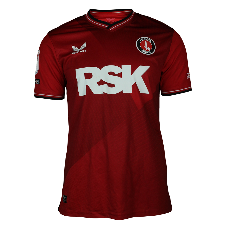 Terell Thomas Charlton Athletic shirt