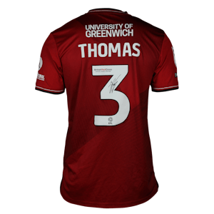 Terell Thomas Charlton Athletic shirt