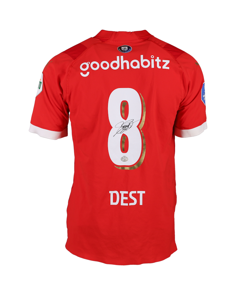 Sergino Dest PSV shirt