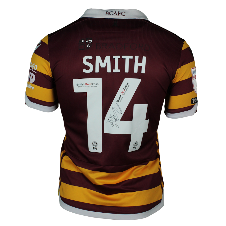 Tyler Smith Bradford City shirt
