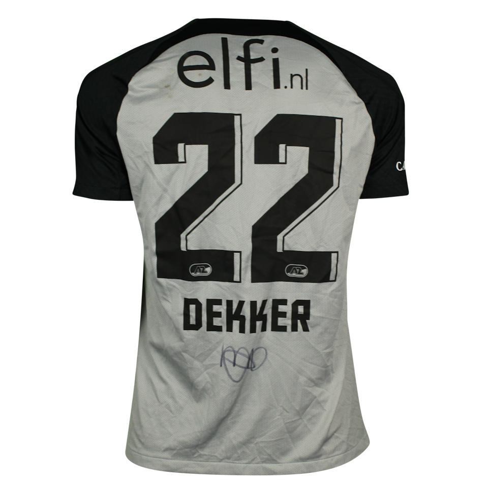 Maxim Dekker AZ Alkmaar shirt