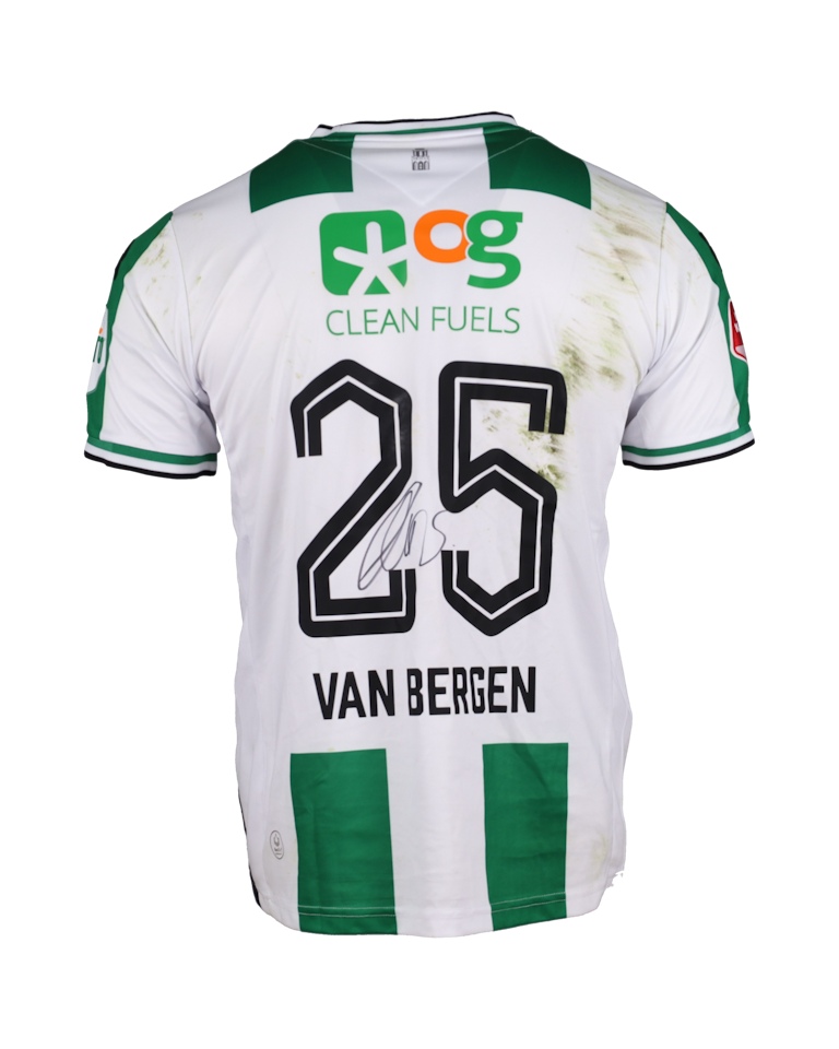 Thom van Bergen FC Groningen shirt