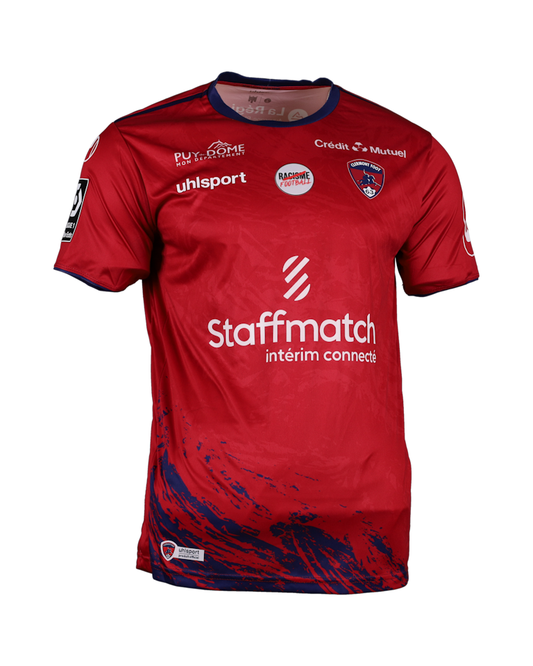 Mehdi Zeffane Clermont Foot 63 shirt